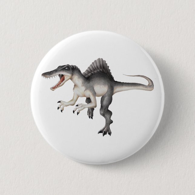 Bóton Redondo 5.08cm Spinosaurus (Frente)