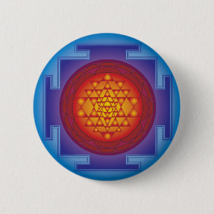 BÓTON REDONDO 5.08CM SRI YANTRA - CHAMA