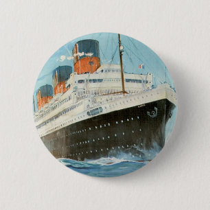 Bóton Redondo 5.08cm ss Paris - The French Line