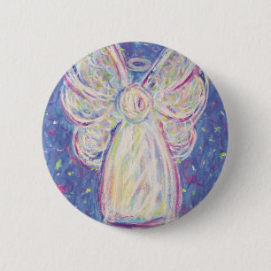 Bóton Redondo 5.08cm Starry Night Angel
