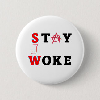 Bóton Redondo 5.08cm STAY WOKE button