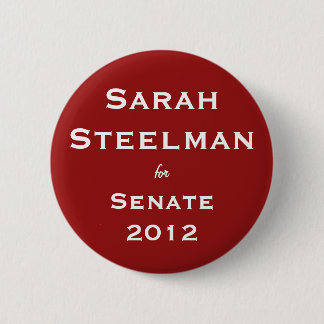 Bóton Redondo 5.08cm Steelman de Sarah para o botão do Senado