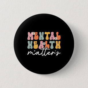 Bóton Redondo 5.08cm Stigma Mental Health Problems Mental Health Aw