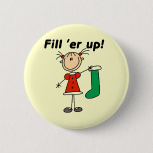 Bóton Redondo 5.08cm Suficiência do feriado 'er acima do camiseta e dos