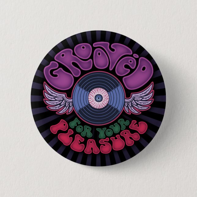 Bóton Redondo 5.08cm Sulcado (Frente)