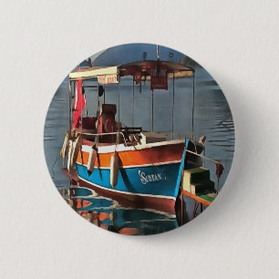 Bóton Redondo 5.08cm Sultan Taxi Boat Marmaris Arte Náutica
