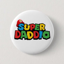 Bóton Redondo 5.08cm Super Daddio para melhor pai