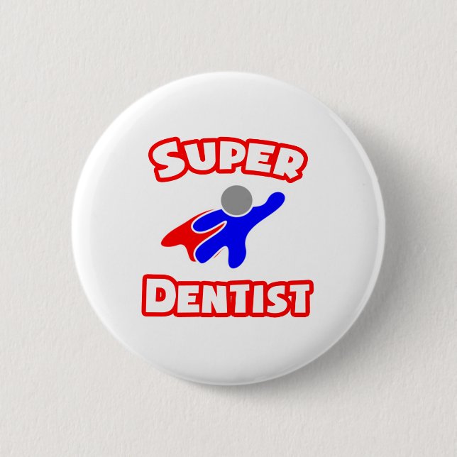 Bóton Redondo 5.08cm Super Dentista (Frente)