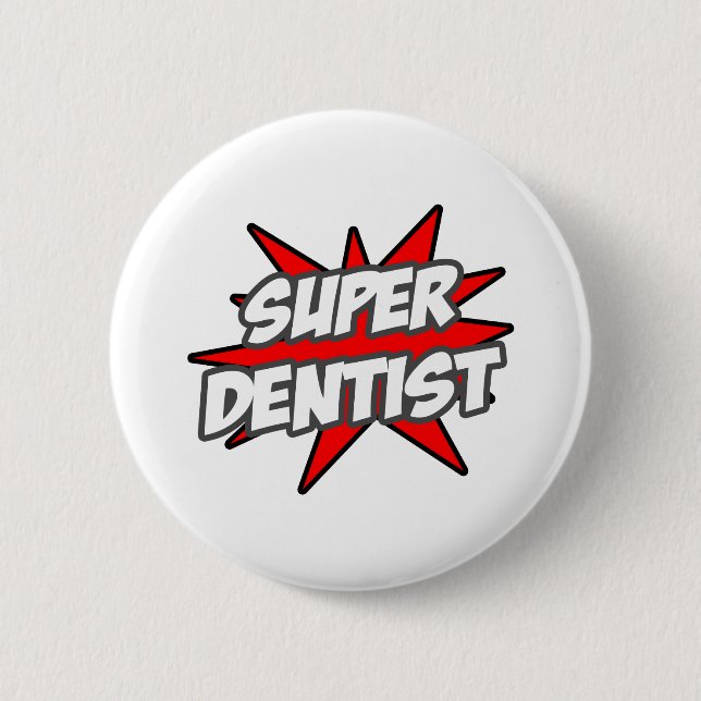 Bóton Redondo 5.08cm Super Dentista (Frente)