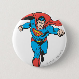 Bóton Redondo 5.08cm Super-Homem Executa em Frente 2