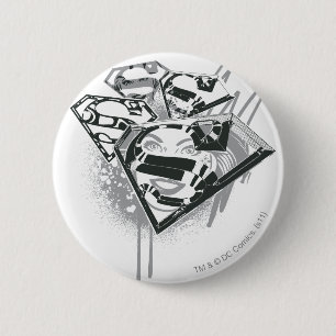 Bóton Redondo 5.08cm Supergirl Mantenha-o fresco 1