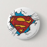 Superman S-Shield | Logotipo em nuvens