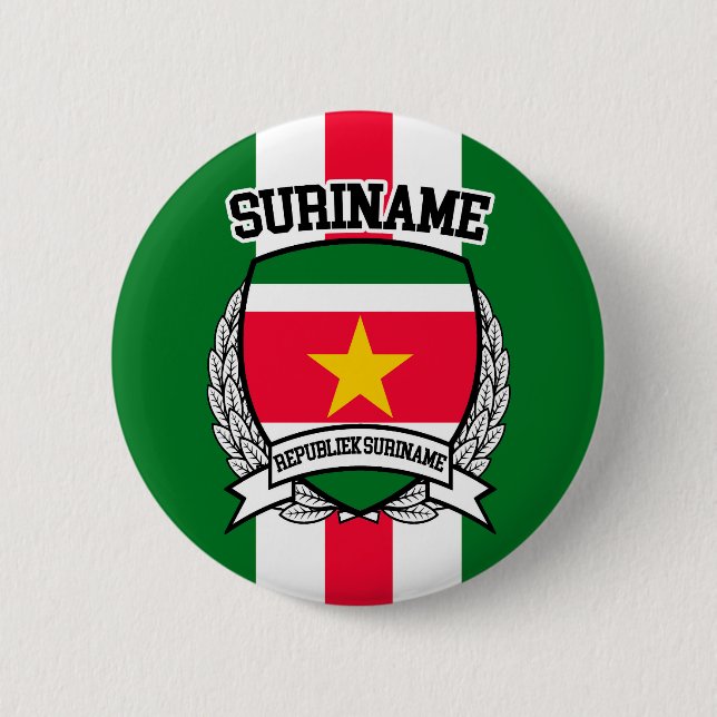Bóton Redondo 5.08cm Suriname (Frente)