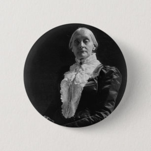 Bóton Redondo 5.08cm Susan B. Anthony