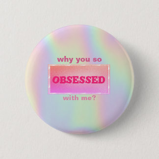 Bóton Redondo 5.08cm Sweet Girly Holographic