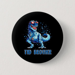 Bóton Redondo 5.08cm T1d Irmão Tipo 1 Diabetes Fita T Dinossauro Rex