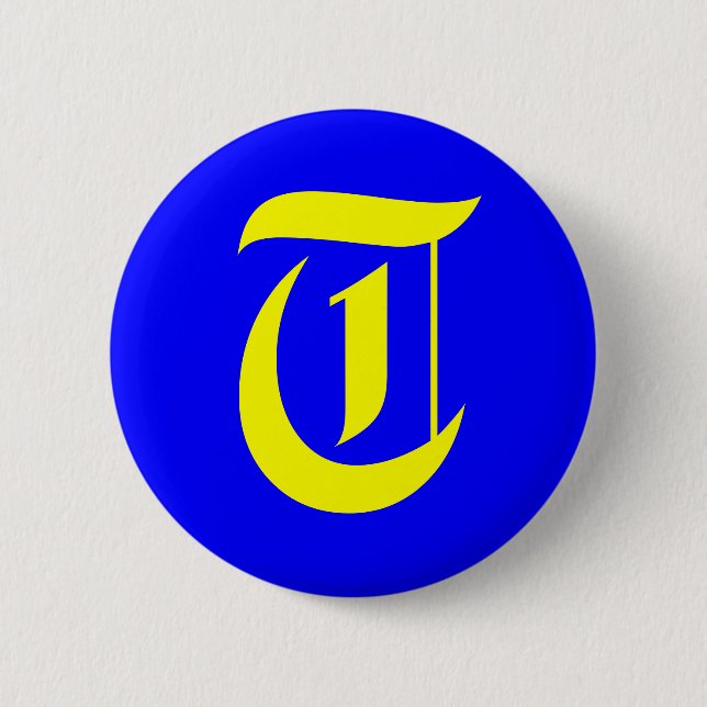 BÓTON REDONDO 5.08CM T - INGLÊS ANTIGO (Frente)