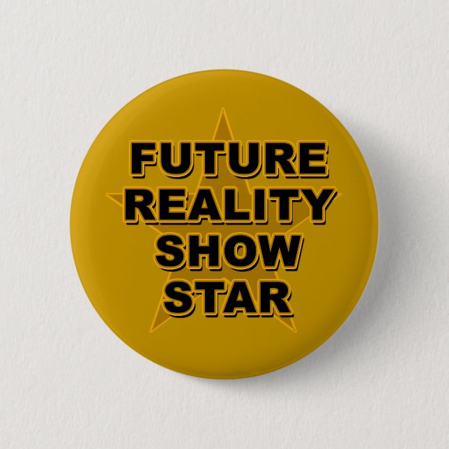 Bóton Redondo 5.08cm T-shirt futuros da estrela do reality show, (Frente)