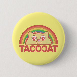 Bóton Redondo 5.08cm Tacocat Deluxe