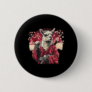 Bóton Redondo 5.08cm Taekwondo Alpaca Sakura Árvore Artes Marciais Judo