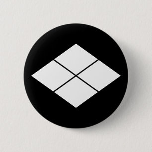 Bóton Redondo 5.08cm Takeda rhombus