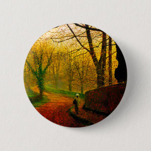 Bóton Redondo 5.08cm Tarde de novembro Stapleton Park Grimshaw