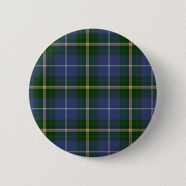 Bóton Redondo 5.08cm Tartan da Nova Escócia (Frente)