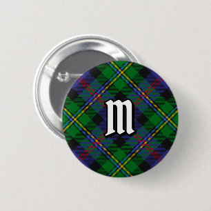 Bóton Redondo 5.08cm Tartan do Clã Malcolm
