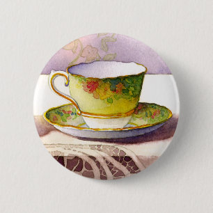 Bóton Redondo 5.08cm Teacup 0001 no botão do laço