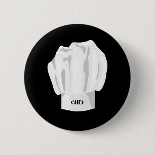 Bóton Redondo 5.08cm Tecla Chef Hat