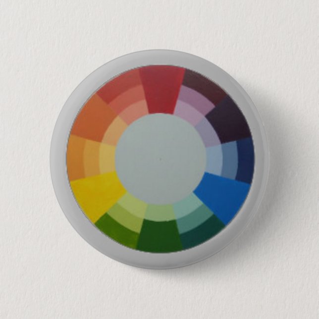 Bóton Redondo 5.08cm Tecla COLOR WHEEL (Frente)