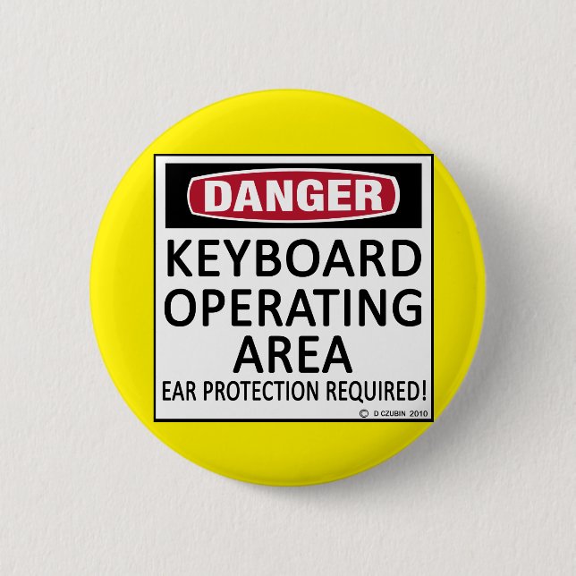 Bóton Redondo 5.08cm Teclado de área operacional (Frente)