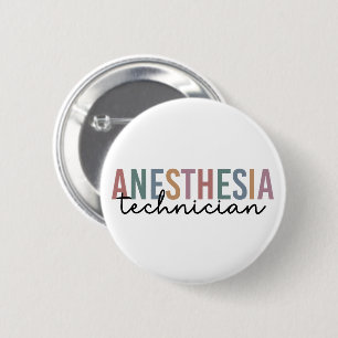 Bóton Redondo 5.08cm Técnica De Anestesia Retro-Anestésica Técnica