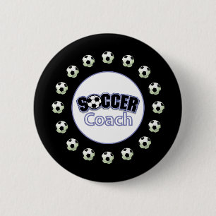 Bóton Redondo 5.08cm Técnico de Futebol Obrigado, Bolas