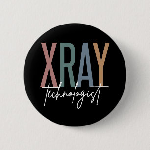 Bóton Redondo 5.08cm Tecnologia de raios X da Xray Tech Multicolor