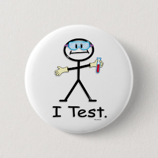 Bóton Redondo 5.08cm Tecnologia do laboratório médico