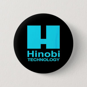 Bóton Redondo 5.08cm Tecnologia Hinobi Para Gamers Logo Glitch Vídeo Jo