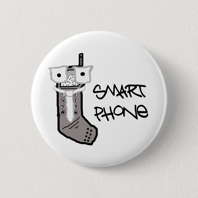 Bóton Redondo 5.08cm Telefone "esperto" (Frente)