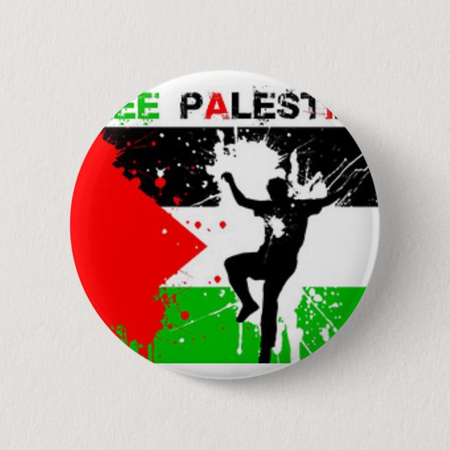 BÓTON REDONDO 5.08CM TEMA LIVRE DE PALESTINA (Frente)