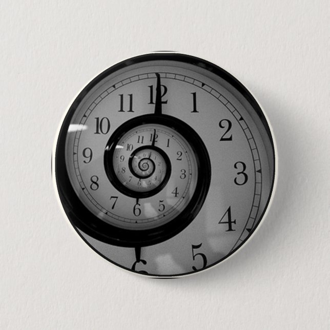 Bóton Redondo 5.08cm Tempo espiral (Frente)