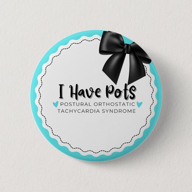 Bóton Redondo 5.08cm Tenho Potes (Frente)