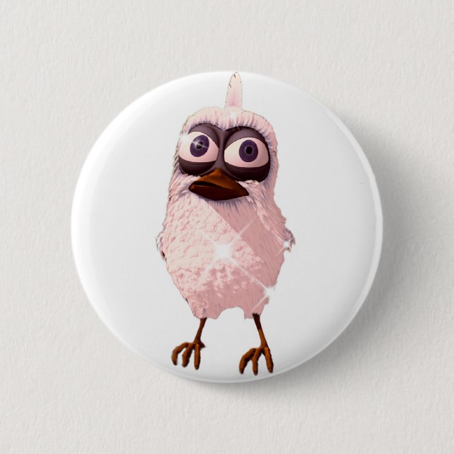 Bóton Redondo 5.08cm Tentamos voar para longe (Frente)