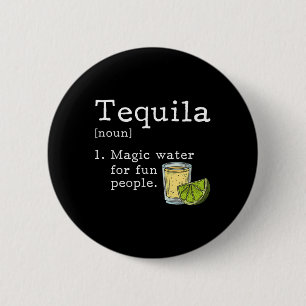 Bóton Redondo 5.08cm Tequila Lover Cinco De Mayo Partido Mexicano me dá