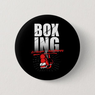 Bóton Redondo 5.08cm Terapia de Boxe Kickboxing Boxeur