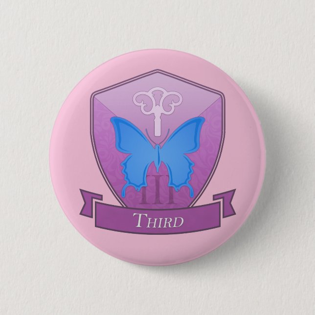 Bóton Redondo 5.08cm Terceiro - Pino Escolar do Monte Caliben (Frente)