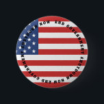 Bóton Redondo 5.08cm Termine botão do trunfo da parada programada de<br><div class="desc">Termine botão do trunfo da parada programada de Govt agora o anti</div>