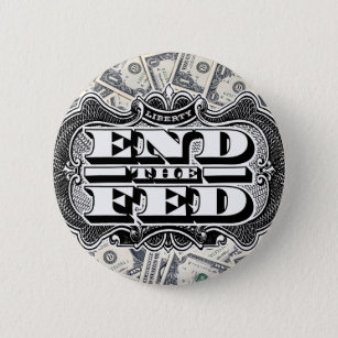 Bóton Redondo 5.08cm Termine o botão de Fed