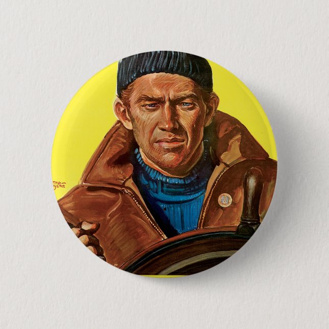 Bóton Redondo 5.08cm Termine O Trabalho! (Frente)