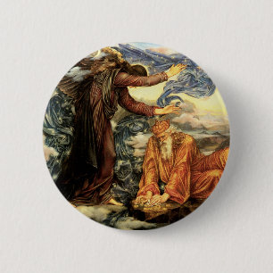 Bóton Redondo 5.08cm Terrapresa por Evelyn De Morgan, Arte Vitoriano