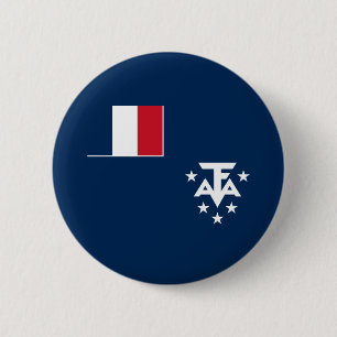Bóton Redondo 5.08cm Terras Austrais e Antárticas Francesas